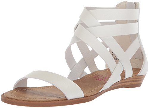 Blowfish Malibu Girls Billa-K, Pearl White Dyecut Polyurethane, 3 M Us Little Kid #TOP2