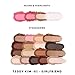 KimChiChic Beauty Teddy Kim Palette - 17 Playful Eyeshadows, 2 Blushes, 2 Highlighters, Cruelty Free Makeup Palette, Girlfriend Pink 1.09oz