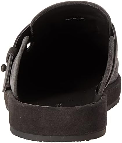 Vince Mens Essex Clog Graphite Dark Grey Suede 7 M | Image 2