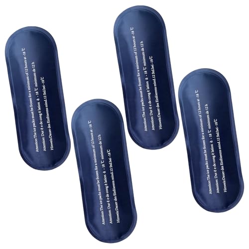 GMOHOUD Ice Pack for Insulin Travel Case, TSA Approved Reusable Medical Cooler Bag Ice Packs for Diabetic (Pack of 4)