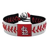 GameWear MLB St. Louis Cardinals Baseball Bracelet, One Size, Reflective