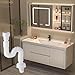 BE-TOOL G1-1/4 Flexible Kitchen Sink Drain Pipe Adjustable Bathroom Sink Drain Pipe Universal Retractable Sink Drain Pipe for Household Kitchen Single Sink, Double Sink and Multi-sink
