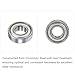 METALLIXITY Deep Groove Ball Bearings (R8ZZ, 1/2
