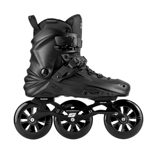 FlyingEagle X7T &amp; X7 Reaver Pro T110 Inline Skates for Men &amp; Women, 3 Wheel 110mm Hard Boot Freestyle Urban Inline Skates Adult with Aluminum Frame, Outdoor Freeskates for Stability and Control