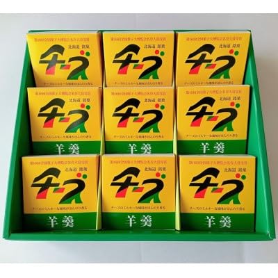 (北海道銘菓)チーズようかんギフト 9個入(化粧箱)