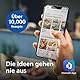 Philips Essential Airfryer XL - 6.2L, Fritteuse ohne Öl, Rapid Air Heißlufttechnologie, Touchscreen, NutriU App mit Rezepten, 2000 W, ‎15 x 15 x 14 cm, Schwarz (HD9270/90)