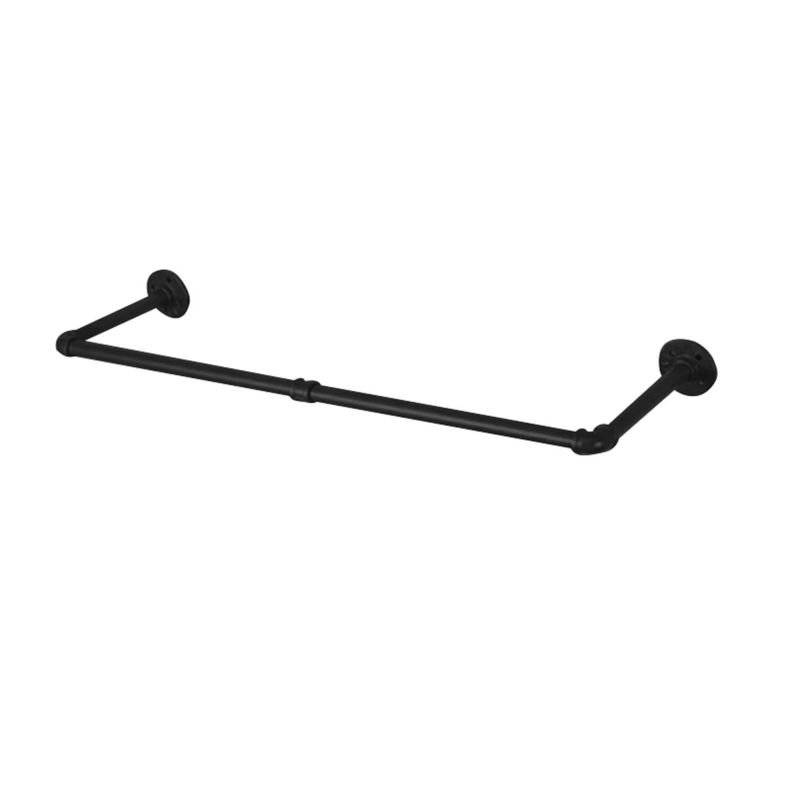 Amazon｜アイアンバー ハンガーバー 壁付け 幅60/90/120/180cm