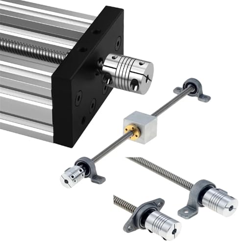 Acoplamiento flexible de motor CNC D19L25 de 8x8mm para impresoras 3D 5