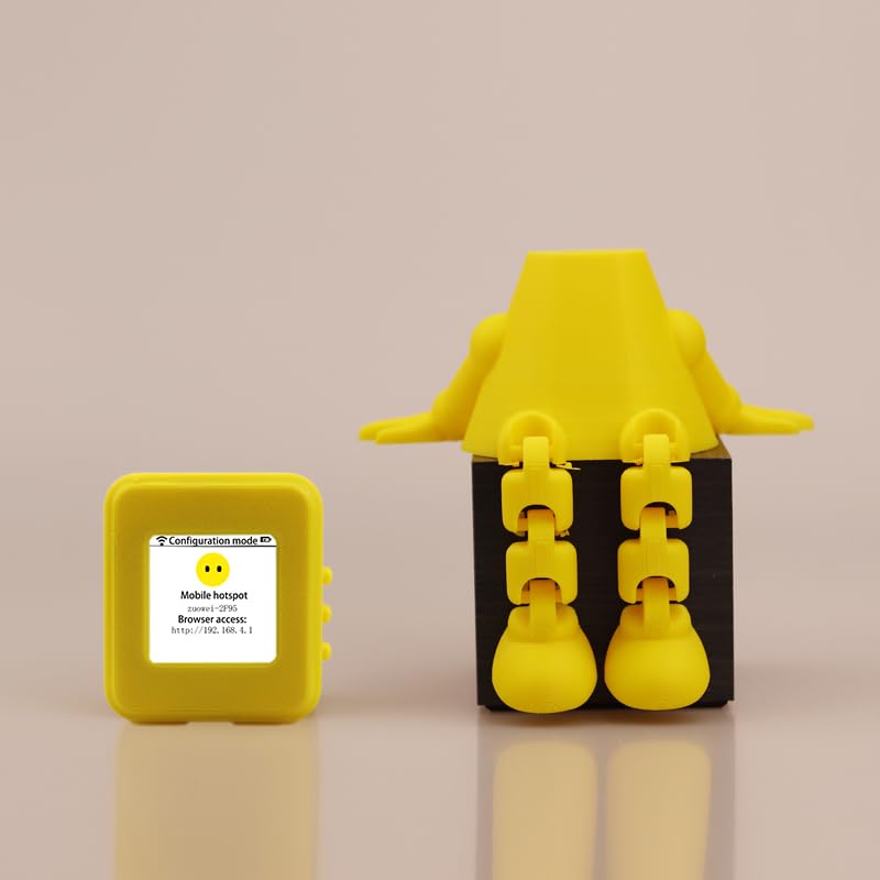 Mini Companion Robot Mini AI Voice Chat Roboter – 2,5 cm (1 Zoll) Smart-Farbbildschirm mit WLAN, Sprachsteuerung, emotionaler Interaktion, mehreren Rollen und Sprachklonen, Zugriff auf großes