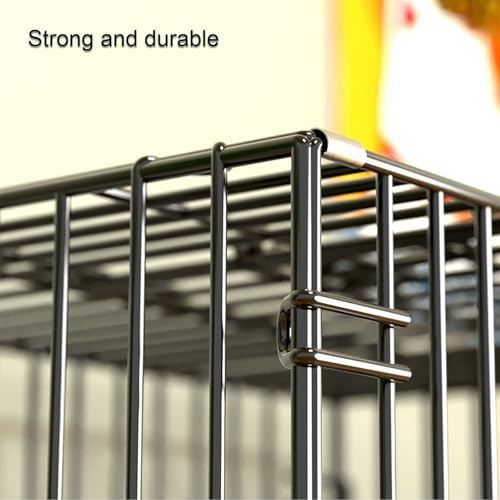 Cage pour chat pliable et parc pour chiots avec bac de propreté - 3