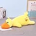 Produktbild qingbaobao Super Weiches Und Süßes Gelbes Entenplüschtier-Weiches Tierkissen Kawaii Gefülltes Plüsch-Entenspielzeug-Kissen Riesenpuppen Kindergeschenk 1Pc 70Cm