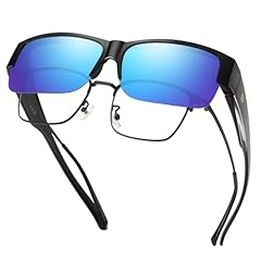 Black Frame Revo Blue Lens