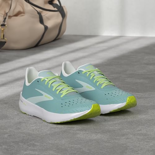 Brooks Women's Hyperion Tempo Road Running Shoe - Blue/Aqua/Nightlife - 5 Medium