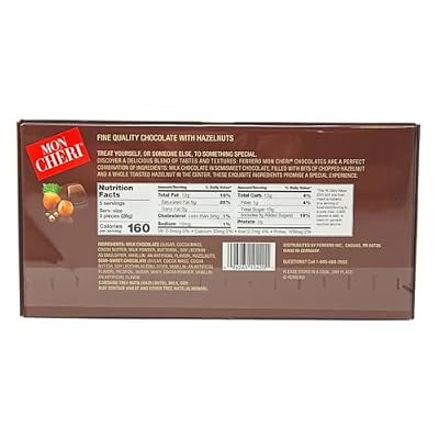 Ferrero Mon Cheri Hazelnut Chocolates 15 pieces (Single Pack) (1)