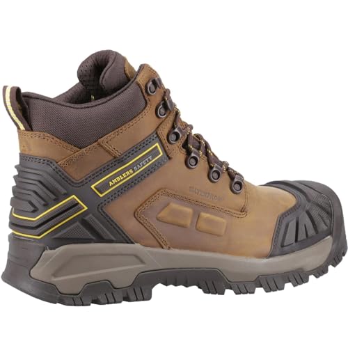 Quarry Safety Boot Brown UK 10 Brown2