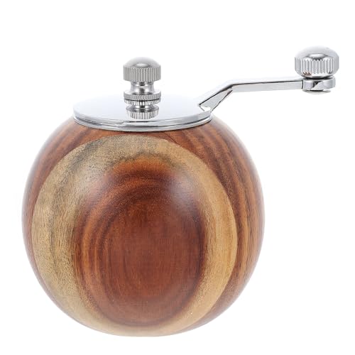 HOODANCOS Molinillo de Pimienta Manual de Acero Inoxidable Manivela, Utensilio de Cocina Compacto para Moler Especias, Herramienta Práctica para Pimienta Negra y Comino en Cocina Doméstica