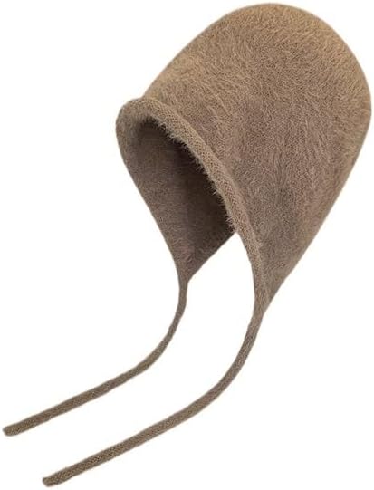 Winter Hat White Wool Warm Pullover for Knitted Woolen Ear Protectors