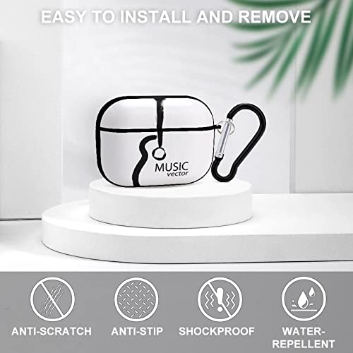 Airpods Pro Case Guitar Music Vector Headphone Cases Protective Shell Cover Case For Apple Airpods Pro Airpods Pro Case Guitar Music Vector Headphone Cases Protective Shell Cover Case For Apple Airpods Pro