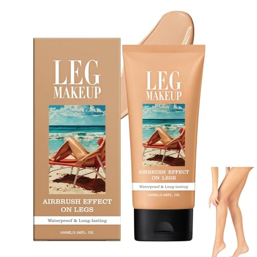 Waterproof Full Coverage Body Makeup for Leg Veins Leg Makeup Long Lasting Body Concealer Smooth Tone Body-Cover Up Cream 100ml