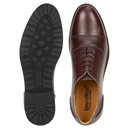 Image of SeeandWear Leather Oxford Shoes for Men
