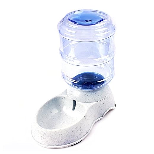 lzndeal 3.5L Dispensador de Agua para Perro,Nuevo 3.5L / 11L alimentador automático de Mascotas Fuente de Agua de Gato Perro de plástico de Alimentos Bowl Mascotas dispensador de Agua