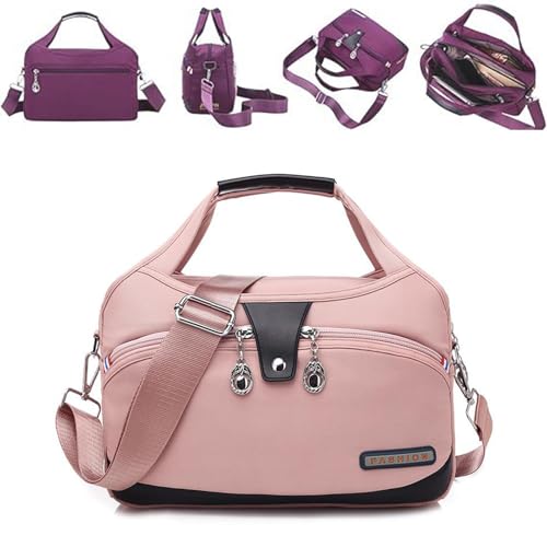Beautifuldeer Anti Theft Handbag, Waterproof Oxford Cloth Satchel, Fashion Anti-Theft Handbag Crossbody For Women