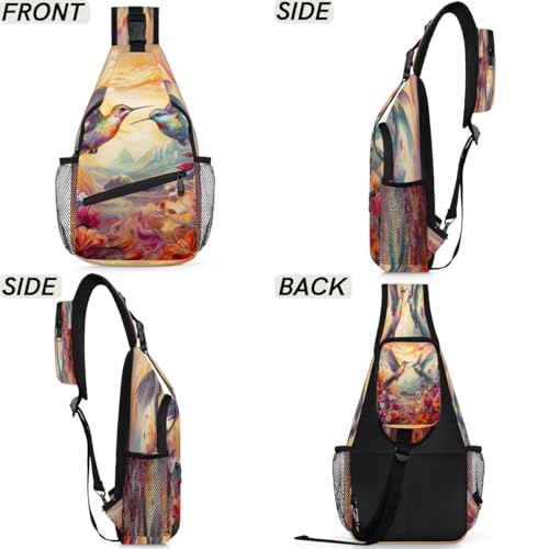 Bolso cruzado unisex para viaje y senderismo miniatura 6
