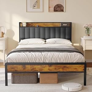 Bealife Polsterbett mit Stützkopfteil 140 x 200 cm