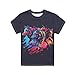 GWDDCMGYH Short Sleeve T-Shirts for Boys Girls Casual Crew Neck Basic Blouse Tops Sports Active Athletic Shirt Tops Summer Wolf Print All Holidays Shirt