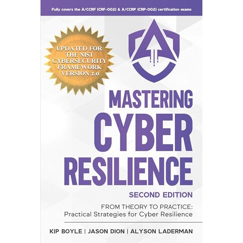 Mastering Cyber Resilience Audiolibro Por Jason Dion, Alyson Laderman, Kip Boyle arte de portada