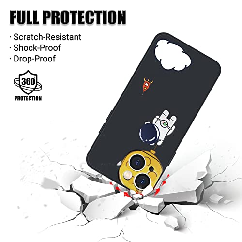 Jusy Custodia compatibile con iPhone 13 e 2 pezzi