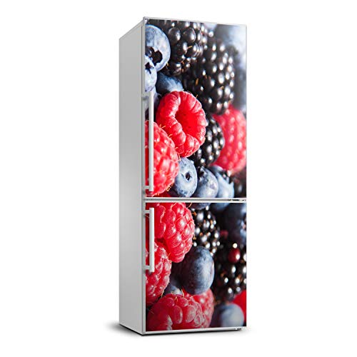 Pegatinas de cocina con frutos del bosque para decorar tu nevera de diseño 2