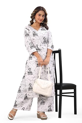 Image of Kurti with Plazo Set for Women