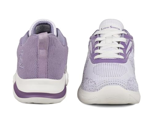 Image of LOUIS STITCH Women's Lightweight Athleisure Sport Shoes | Lightweight Casual Sneakers | Lace-Up Sneaker and Athleisure Wear| Perfect for Casual, Gym & Travel Wear | LSLD-ATH