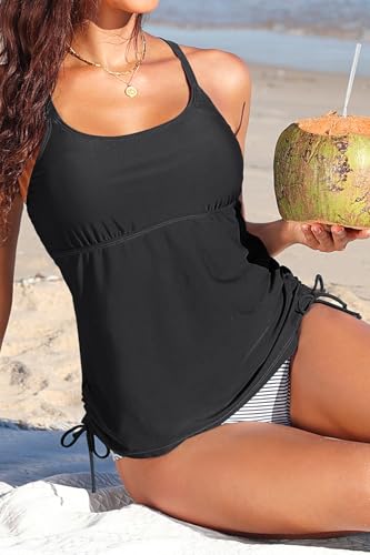 Image of Holipick Womens Tankini Swim Top No Bottom