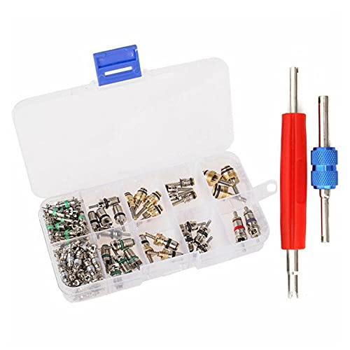 LIBAISI 102pcs / set auto A/C Air Conditioners Valve Core Remover Tool R12 en R134A Valve Core Automotive… - Image 4