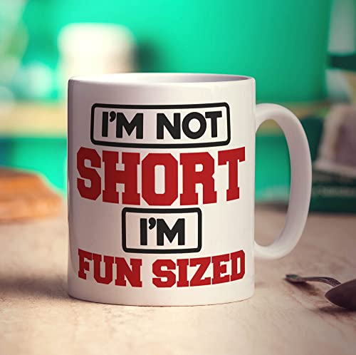 Printster I'm Not Short I'm Fun Sized Mug - 11oz Ceramic Cup