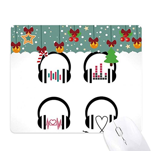 Tapis de souris jeu modèle casque d'écoute de musique colorée anti fatigue