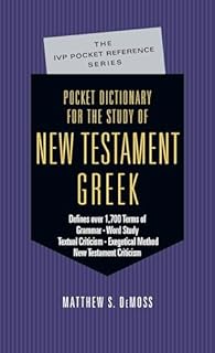 Pocket Dictionary for the Study of New Testament Greek