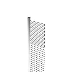 Andis68545stainlesssteelcombforknotsmatsloosehairremovaleffectivedemattingtoolcomfortablelightweightportablesafefordogscatspetssilver10inch Urban Country Home Decor Andis 68545 stainless steel comb for knots mats loose hair removal effective dematting tool comfortable lightweight portable safe for dogs cats petssilver 10 inch urban country home decor