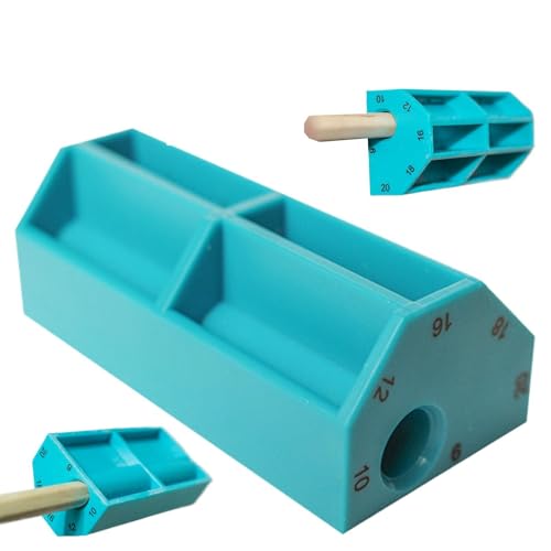 Wood Scribe Tool-調整可能なマーキングゲージ、精密レイアウトトレース機器、ロックノブ付きの耐久性のある大工測定デバイス|木工、 家具製造、正確なエッジMAに最適です