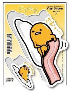 Amazon.co.jp: LCS-206 ぐでたま (さむっ) Mサイズステッカー