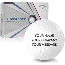 Callaway Golf Supersoft Personalized Golf Balls