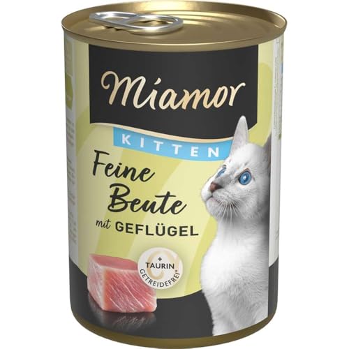Produktbild von Miamor Feine Beute Kitten Geflügel Nassfutter - 12 x 400 g
