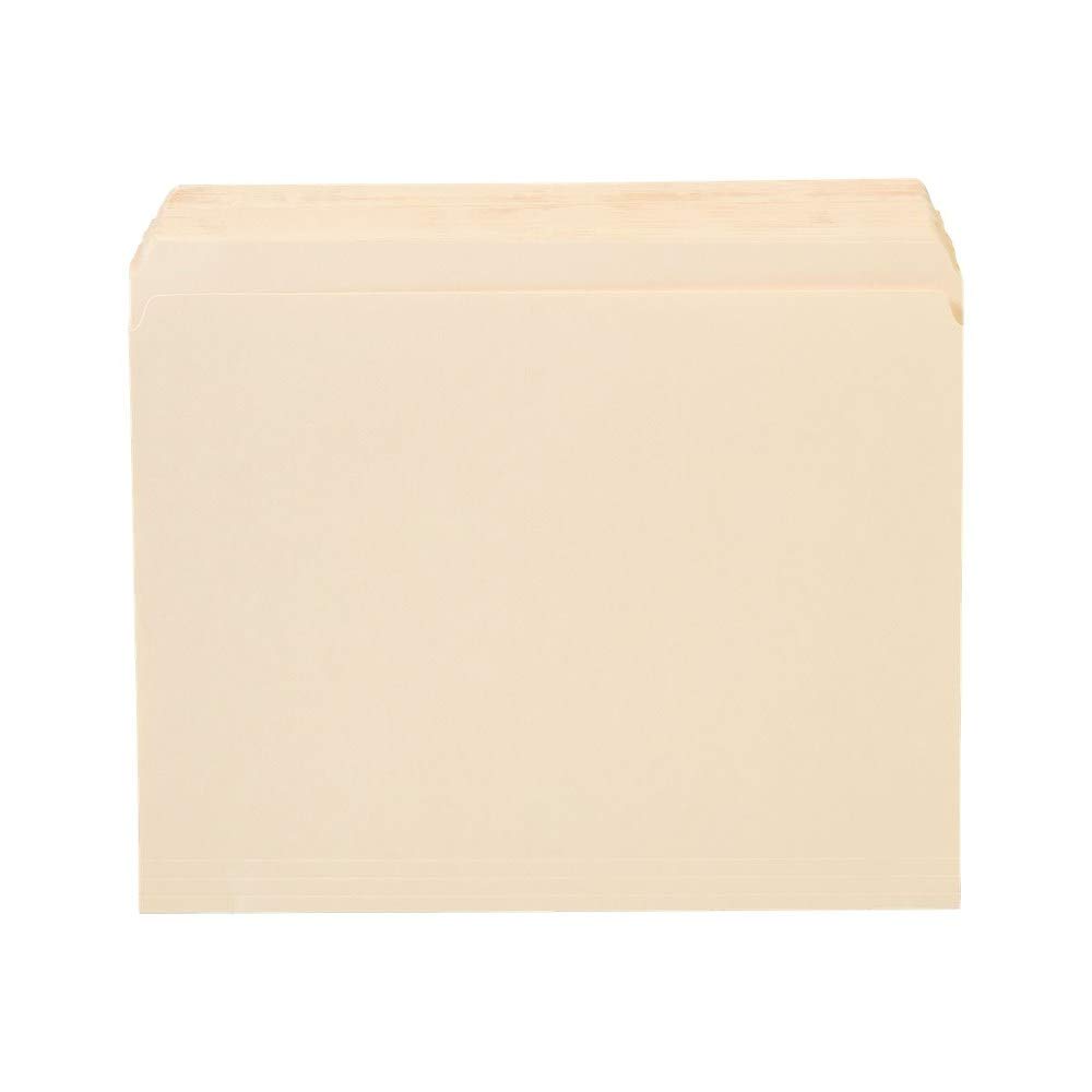 Chemises à Onglets Staples - Lot De 100, Format Lettre, Manille - 3 Onglets (1/3) Pour Classement