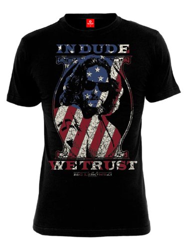 Nastrovje Potsdam La Revista Times We Trust Dude EN Negro T-Shirt