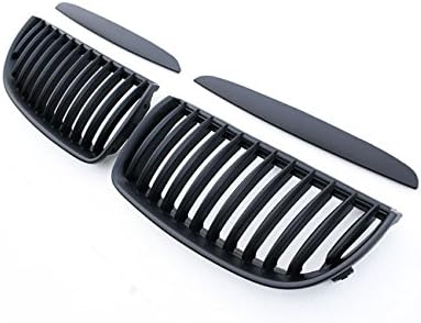 Fits For BMW 3 Series E90 E91 Saloon Touring Black Grills Front Grill 05-