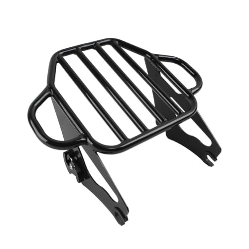 Porte-bagages amovible noir pour Touring Road King et Street Glide 2009-2025