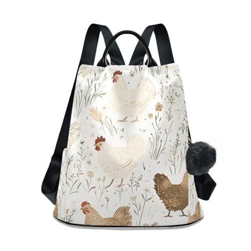 Sac à dos femme à fermeture éclair sécurisée pour voyage et ville