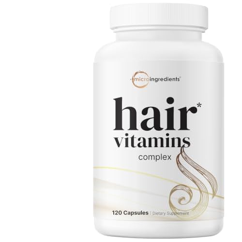 Micro Ingredients Hair Vitamins Complex, 120 Capsu